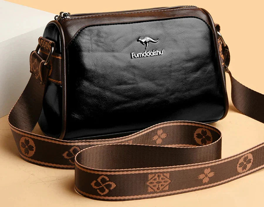 Diane | Crossbody Shoulder Bag with Top Zip and Adjustable Strap