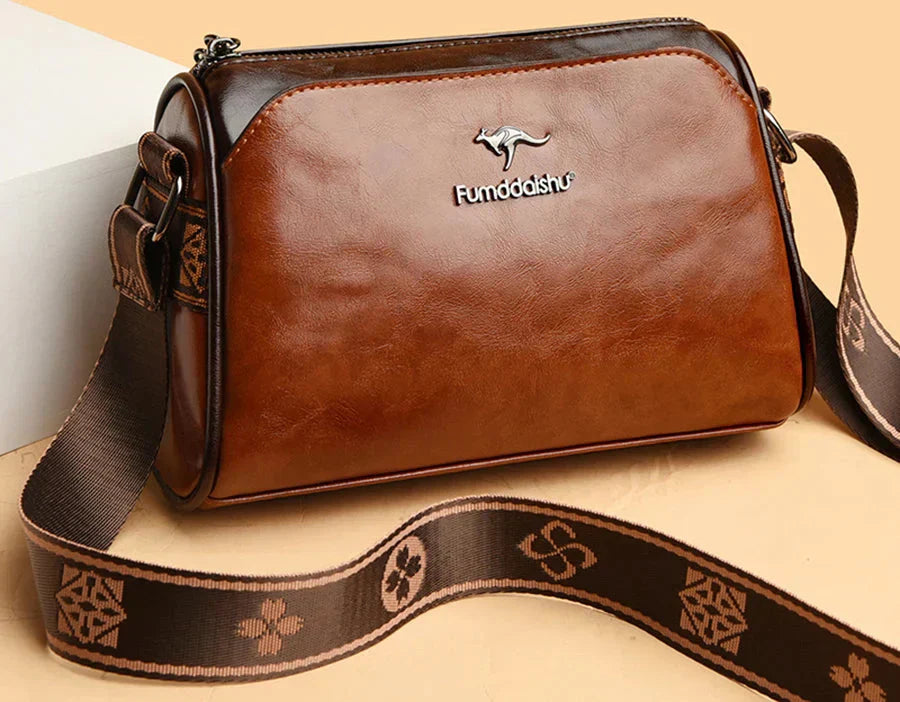 Diane | Crossbody Shoulder Bag with Top Zip and Adjustable Strap