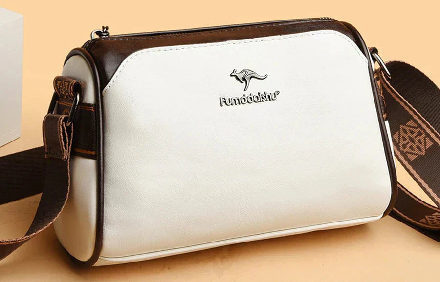 Diane | Crossbody Shoulder Bag with Top Zip and Adjustable Strap