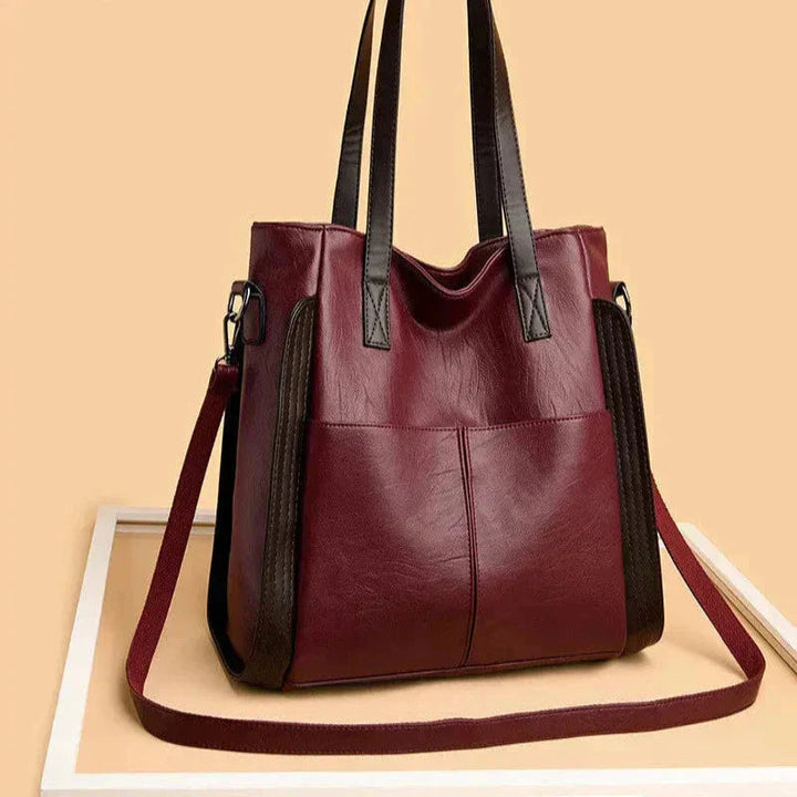Diane | Tote Bag with Dual Handles and Exterior Pockets
