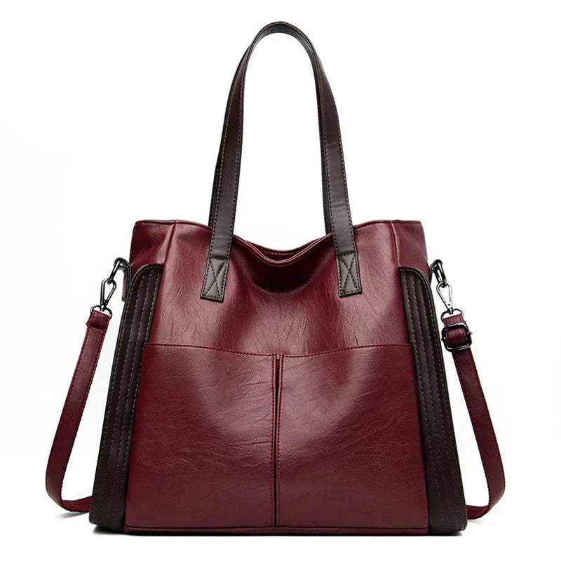 Diane | Tote Bag with Dual Handles and Exterior Pockets
