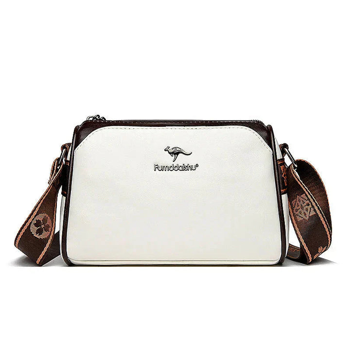 Gloria | Crossbody Bag with Zipper Closure and Adjustable Strap