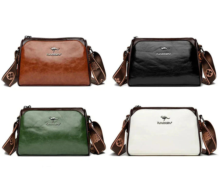 Gloria | Crossbody Bag with Zipper Closure and Adjustable Strap