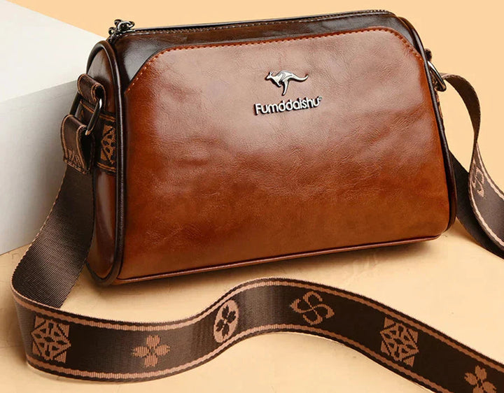 Gloria | Crossbody Bag with Zipper Closure and Adjustable Strap