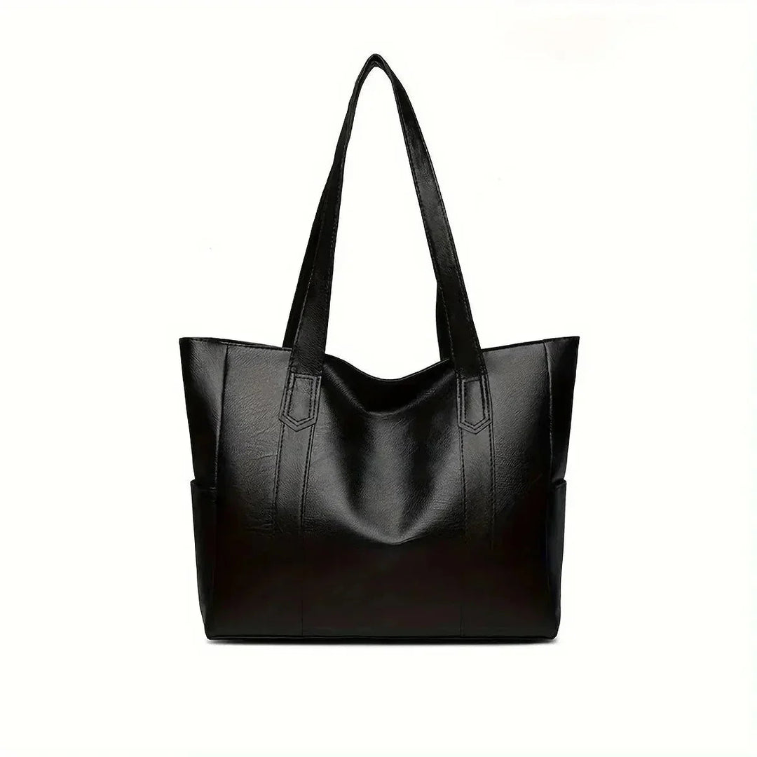 Gloria | Shoulder Bag with Side Pockets and Top Handle