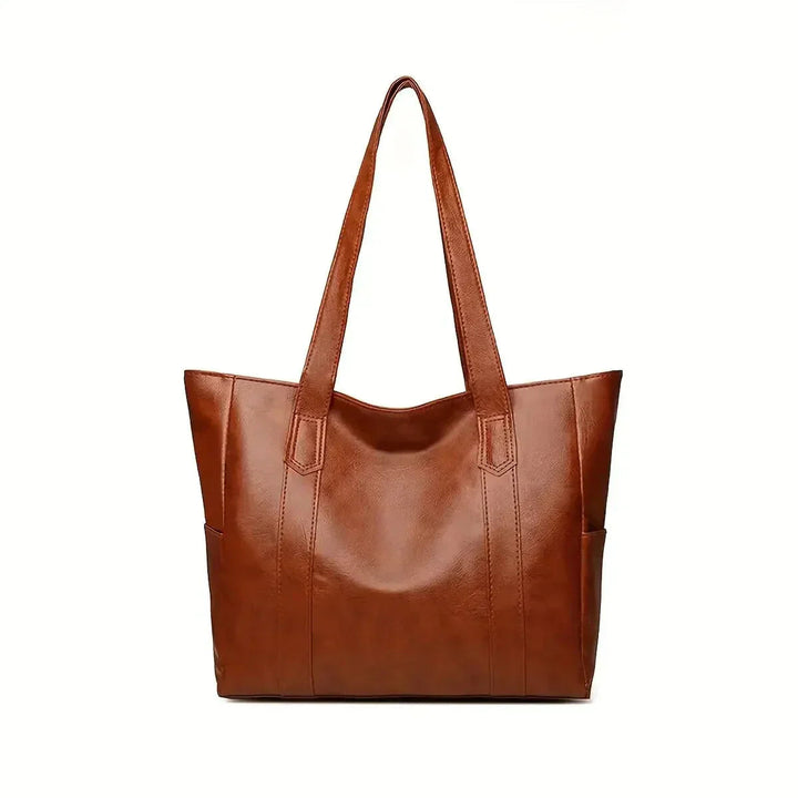 Gloria | Shoulder Bag with Side Pockets and Top Handle