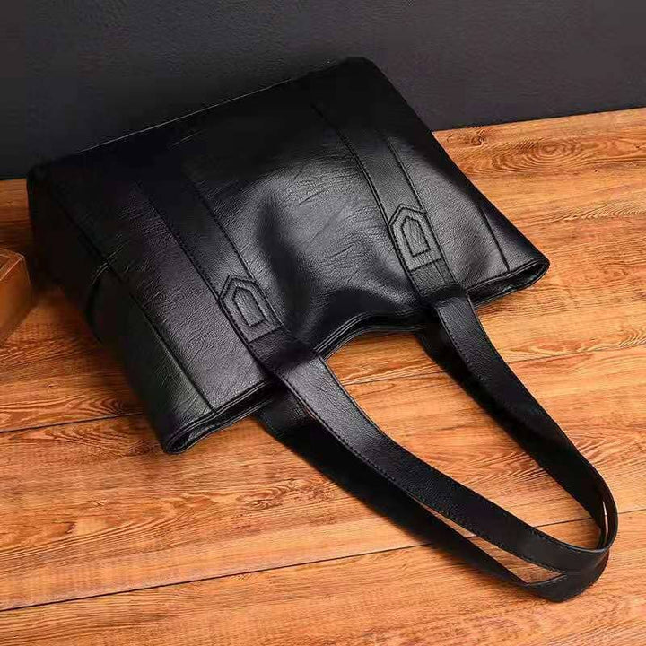 Gloria | Shoulder Bag with Side Pockets and Top Handle