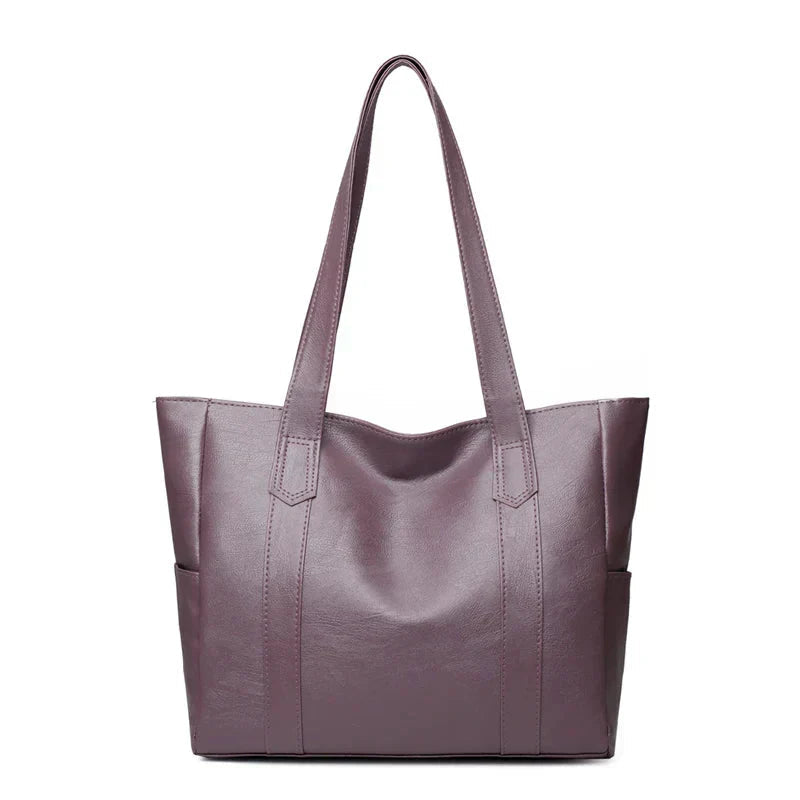 Gloria | Shoulder Bag with Side Pockets and Top Handle