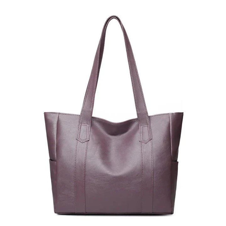 Gloria | Shoulder Bag with Side Pockets and Top Handle