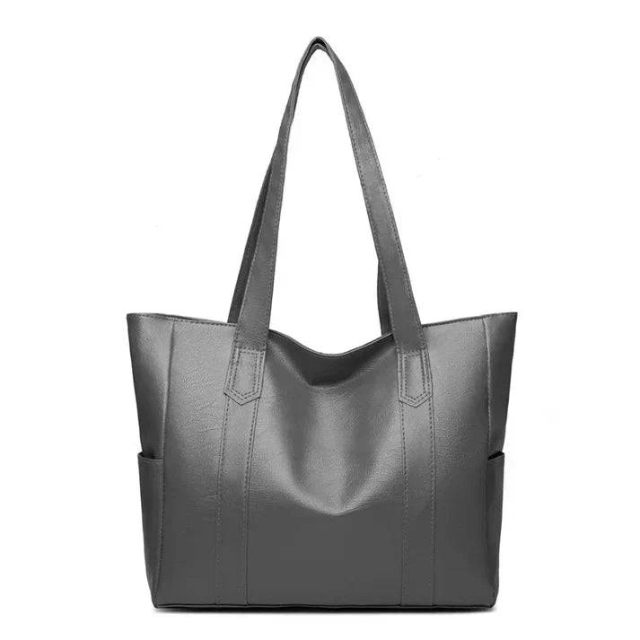 Gloria | Shoulder Bag with Side Pockets and Top Handle