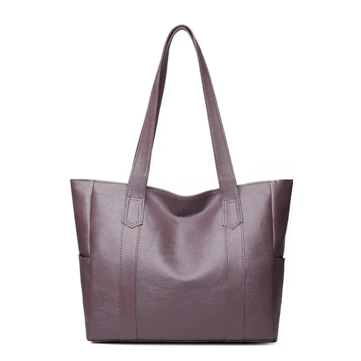Gloria | Shoulder Bag with Side Pockets and Top Handle