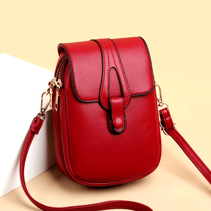 Grace | Crossbody Phone Bag with Flap Closure and Adjustable Strap