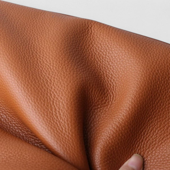 Grace | Leather Shoulder Bag with Top Handle and Snap Closure