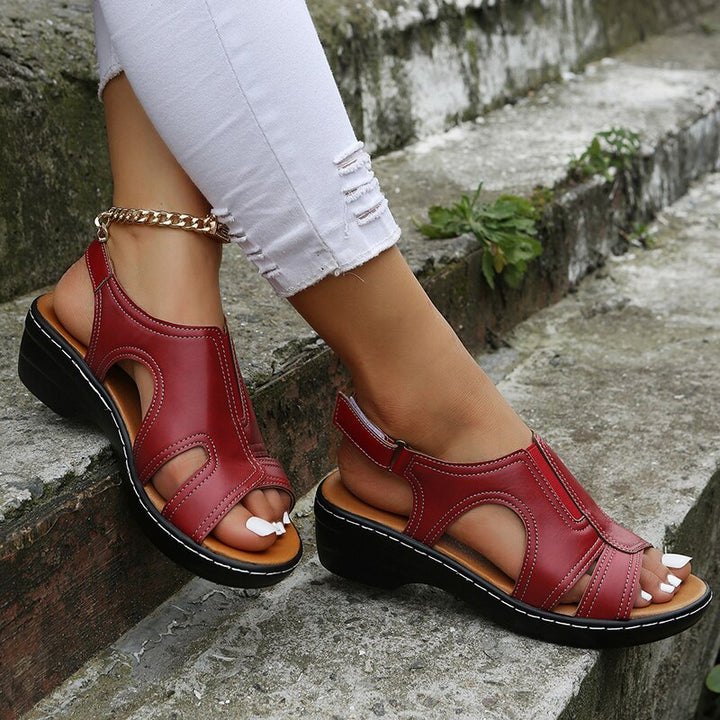 Leonora | Orthopedic Sandals with Hook and Loop Strap