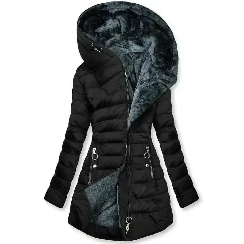 Keana | Fur Lined Hooded Jacket