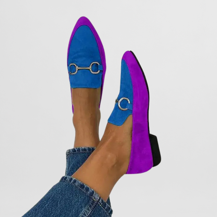 Monique | Loafers with Horsebit Detail and Pointed Toe