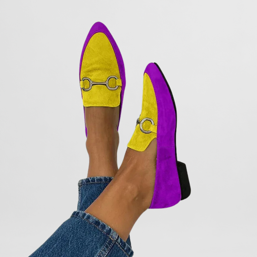 Monique | Loafers with Horsebit Detail and Pointed Toe