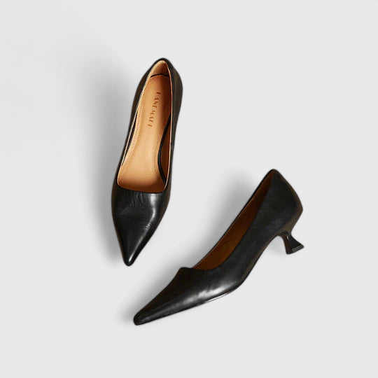 Nadine | Heels with Pointed Toe and Sculptural Heel