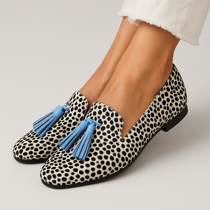 Nadine | Loafers with Tassel Detail and Rounded Toe