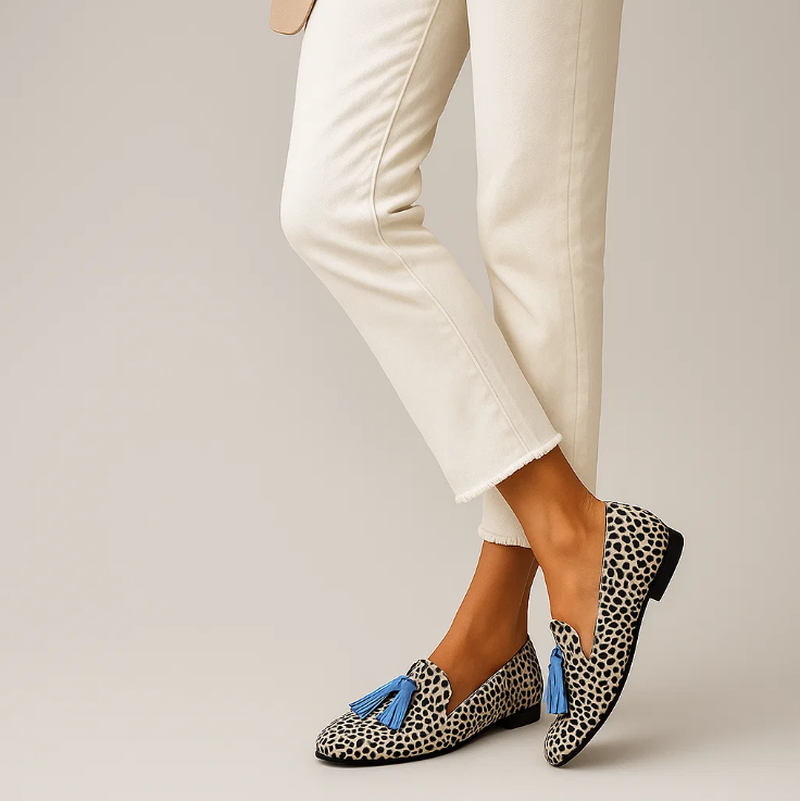 Nadine | Loafers with Tassel Detail and Rounded Toe
