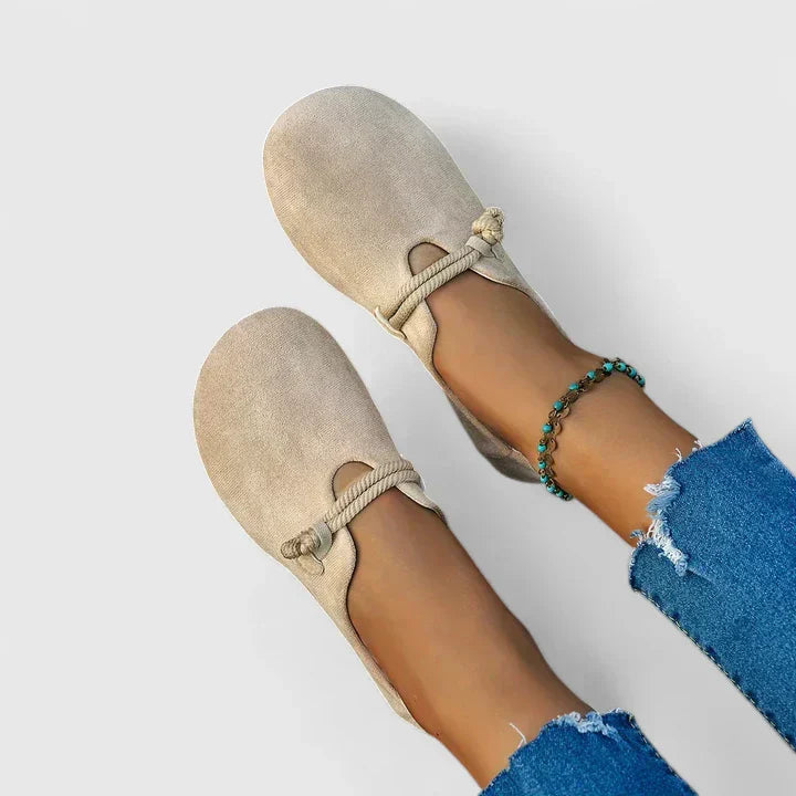 Priscilla | Orthopedic Loafers with Flat Sole and Slip-On Design