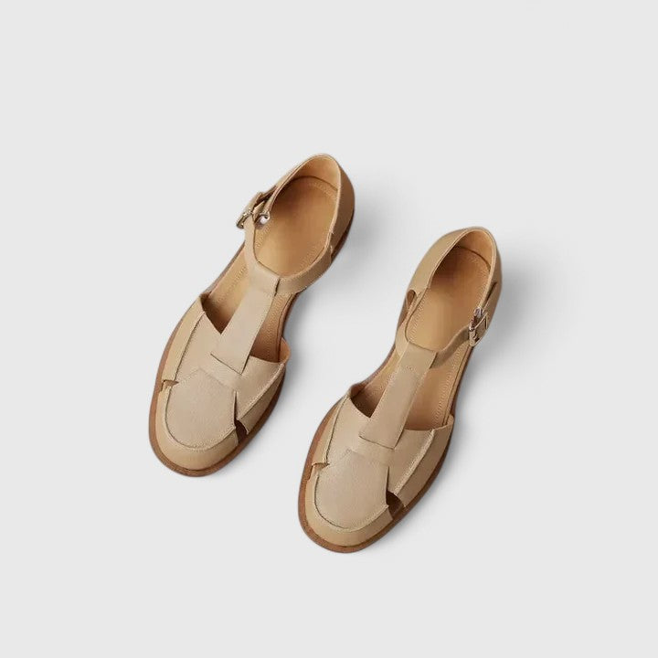 Rosalie | Mary Jane Shoes with T-Strap and Buckle Closure