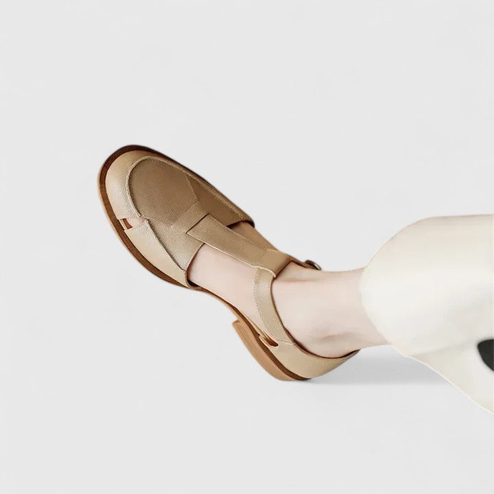 Rosalie | Mary Jane Shoes with T-Strap and Buckle Closure
