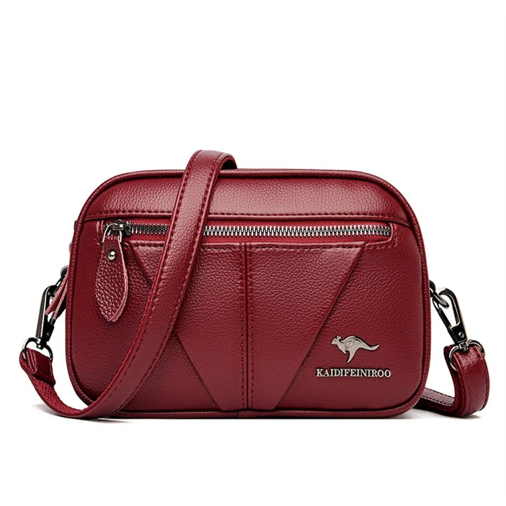 Sandra | Crossbody Bag with Zipper Pocket and Adjustable Strap
