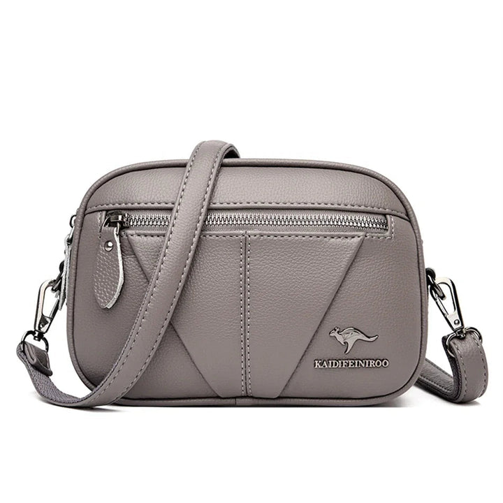Sandra | Crossbody Bag with Zipper Pocket and Adjustable Strap