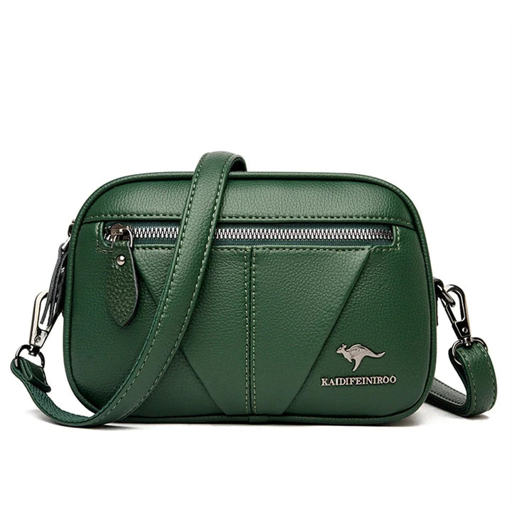 Sandra | Crossbody Bag with Zipper Pocket and Adjustable Strap