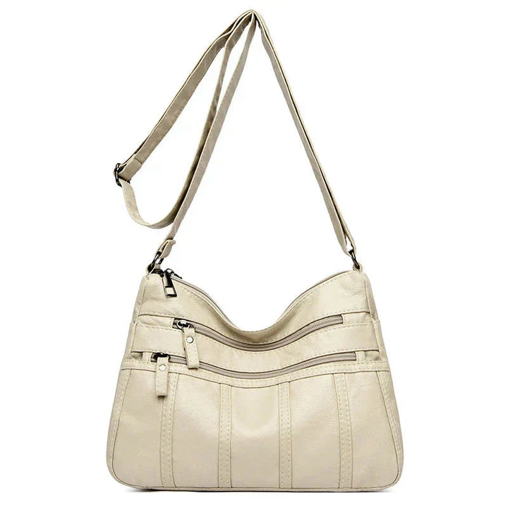 Susan | Crossbody Bag with Multiple Zippers and Pockets