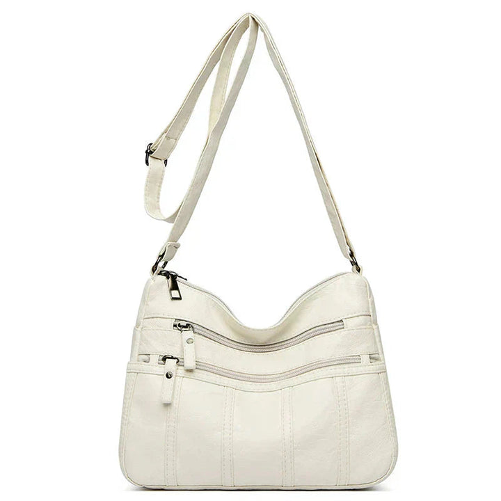 Susan | Crossbody Bag with Multiple Zippers and Pockets