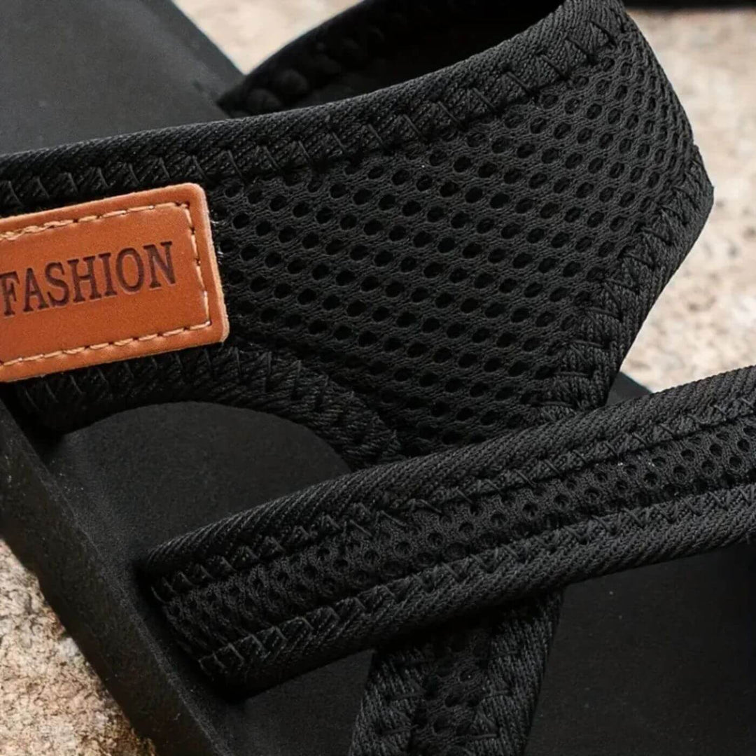 Suzanne | Orthopedic Sandals with Crossed Straps and Cushioned Sole