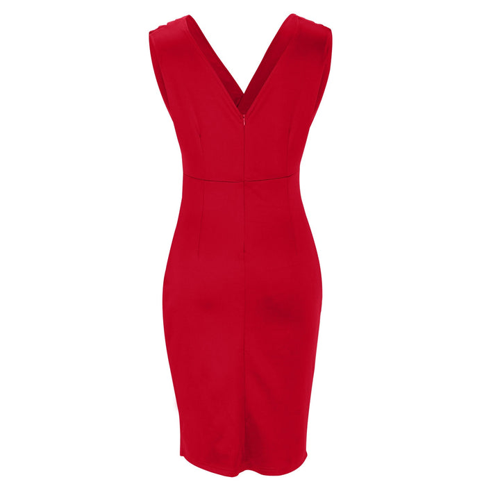 Tracy | mini dress with V Neck and Sleeveless