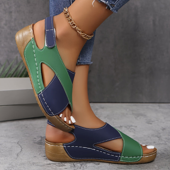 Winifred | Sandals with Cross Strap and Slingback